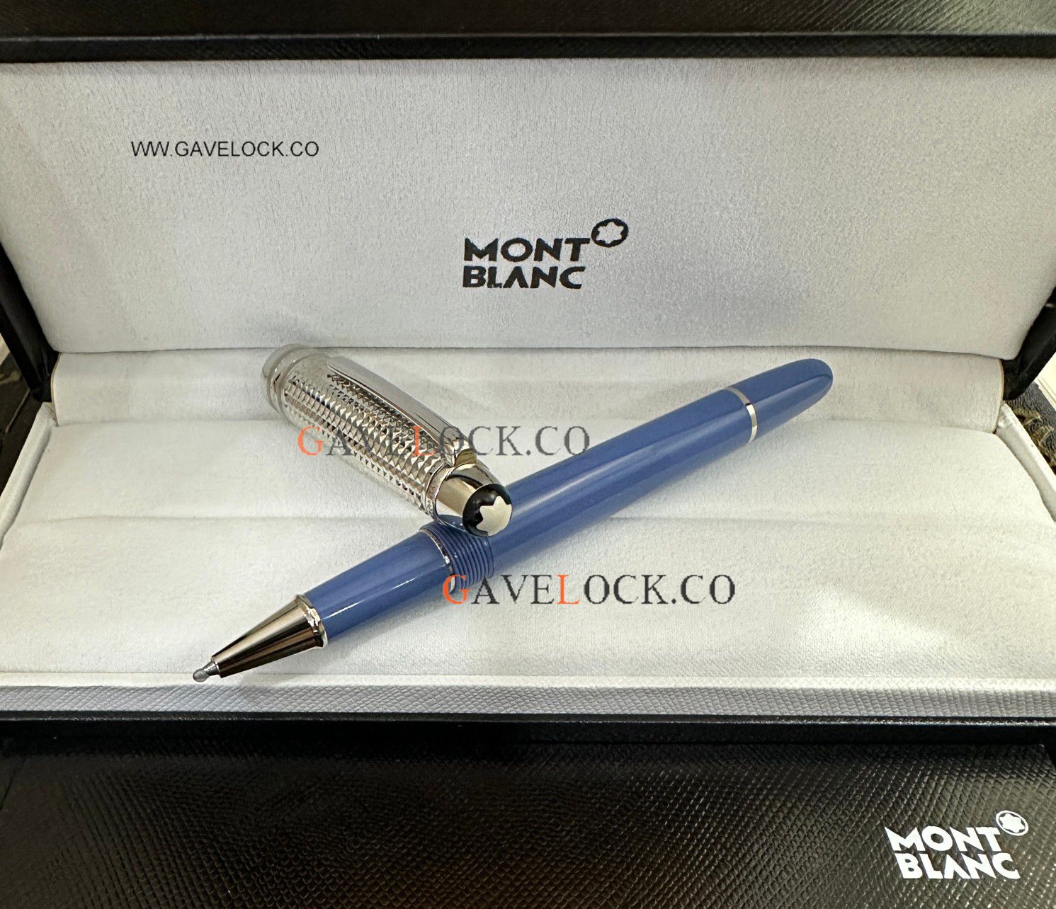 New pens 2024 | Mont Blanc Glacier Doue Rollerball Pen 145 Medium